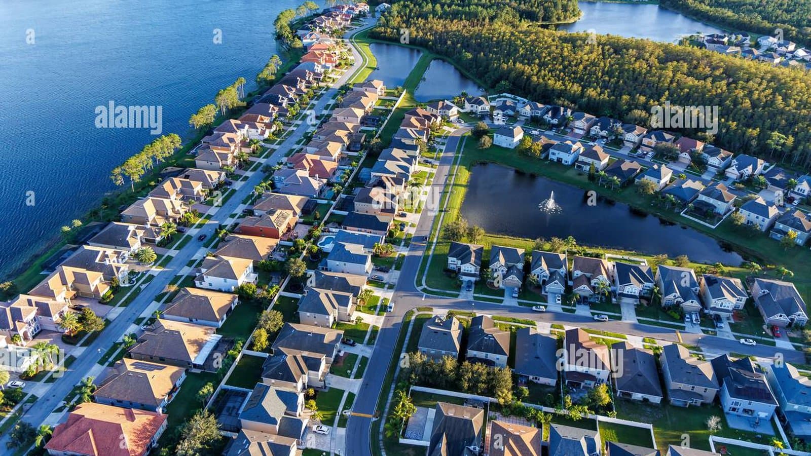 Lakeview Pointe neighborhood in Winter Garden, Florida