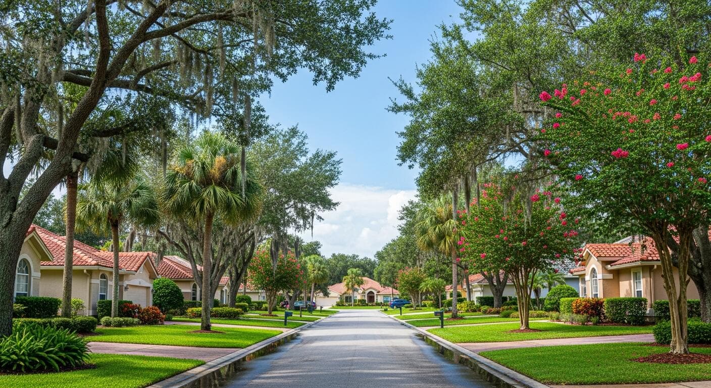 Riverside Walk neighborhood in Oviedo, Florida