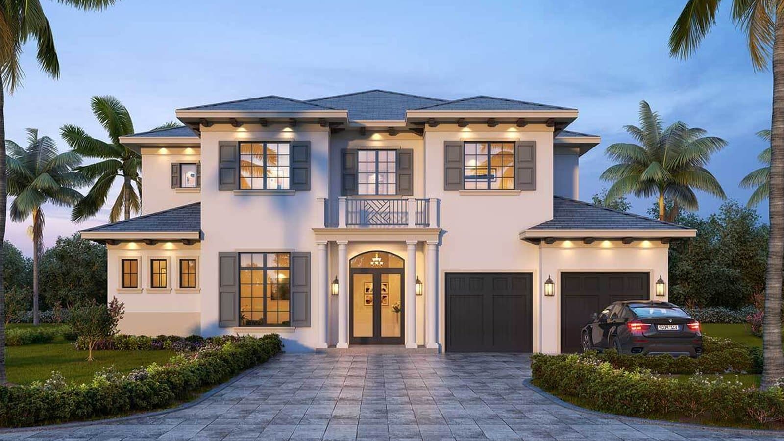 South Village neighborhood in Celebration, Florida
