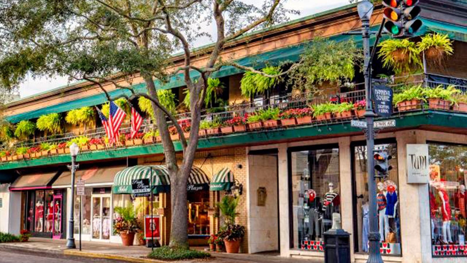 Winter Park neighborhood in Orlando, Florida